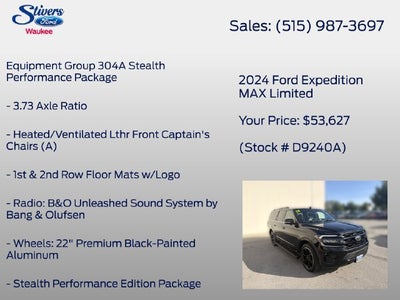 2024 Ford Expedition Max Limited