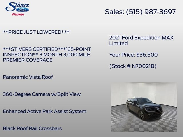 2021 Ford Expedition Max Limited