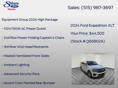 2024 Ford Expedition XLT