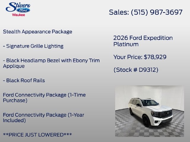 2026 Ford Expedition Platinum