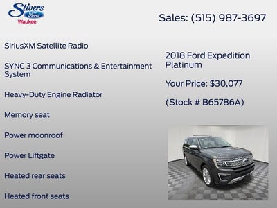 2018 Ford Expedition Platinum