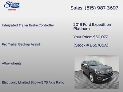 2018 Ford Expedition Platinum
