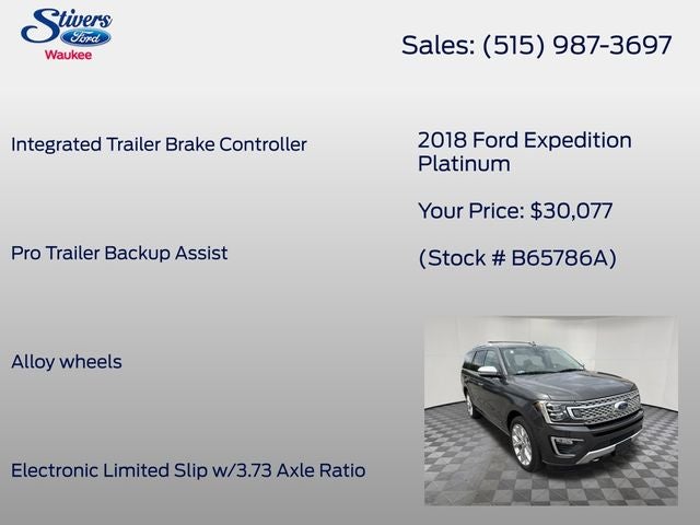2018 Ford Expedition Platinum