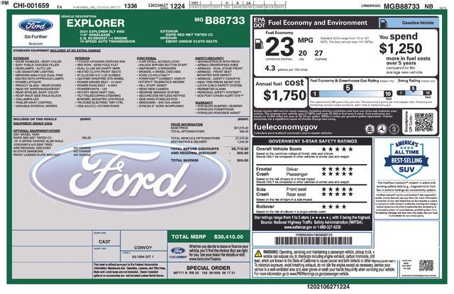 2021 Ford Explorer XLT
