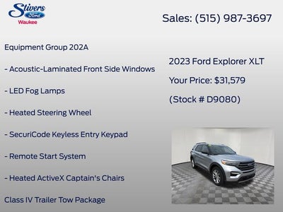2023 Ford Explorer XLT