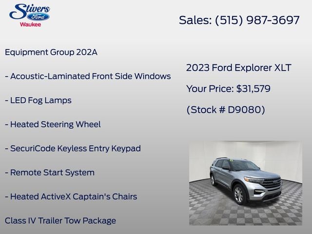 2023 Ford Explorer XLT