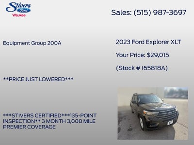 2023 Ford Explorer XLT