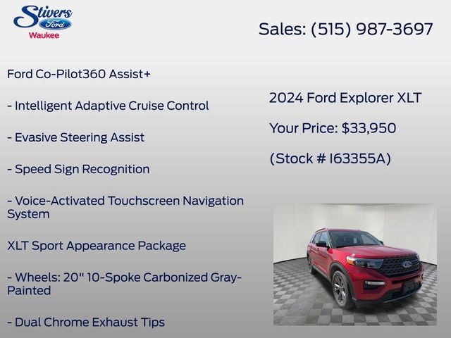 2024 Ford Explorer XLT