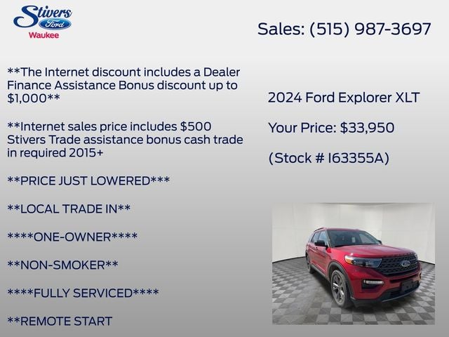 2024 Ford Explorer XLT