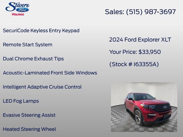 2024 Ford Explorer XLT