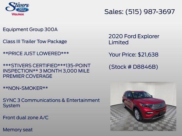 2020 Ford Explorer Limited