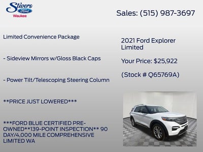 2021 Ford Explorer Limited