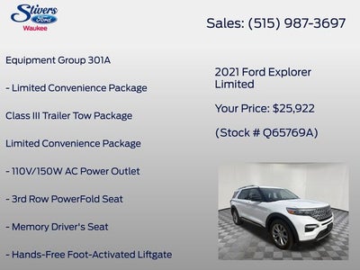 2021 Ford Explorer Limited