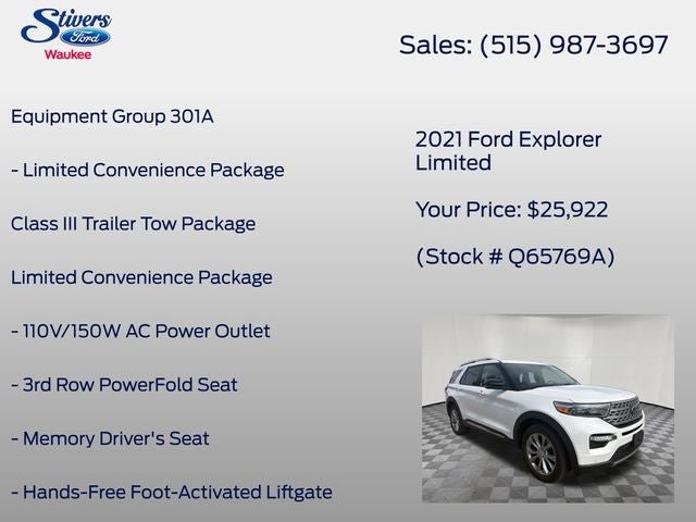2021 Ford Explorer Limited