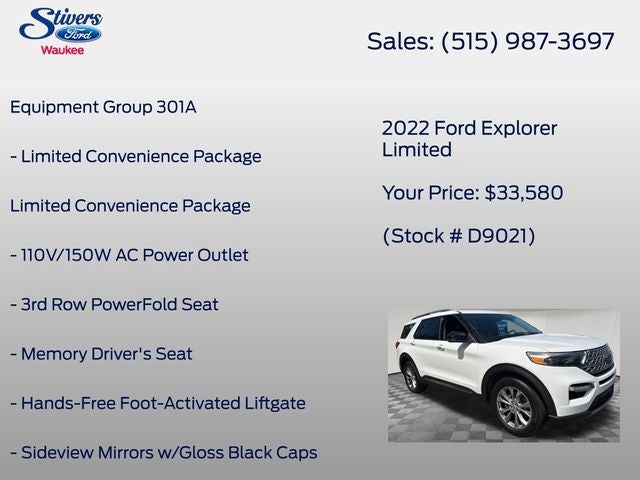 2022 Ford Explorer Limited
