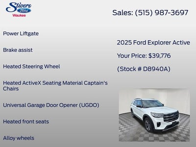 2025 Ford Explorer Active