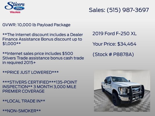 2019 Ford F-250SD XL