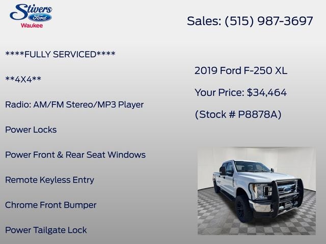 2019 Ford F-250SD XL