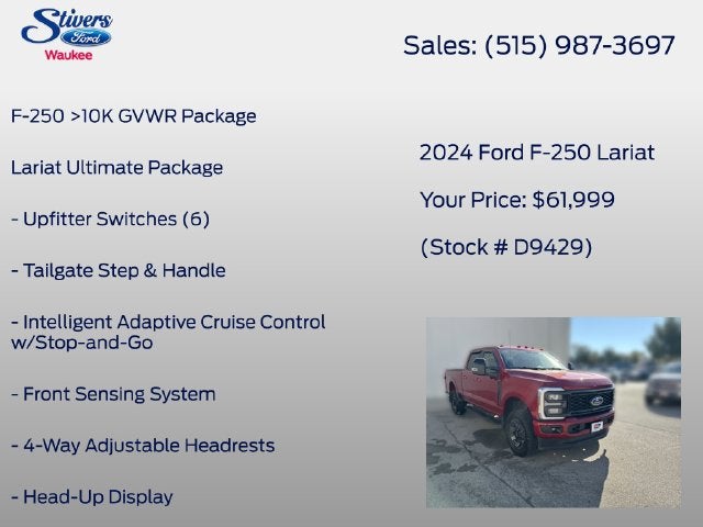 2024 Ford F-250SD Lariat