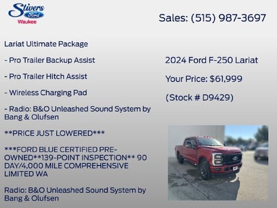 2024 Ford F-250SD Lariat