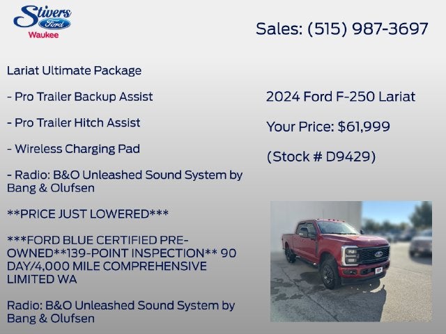 2024 Ford F-250SD Lariat