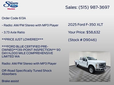 2025 Ford F-350SD XLT