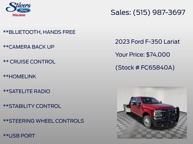 2023 Ford F-350SD Lariat DRW