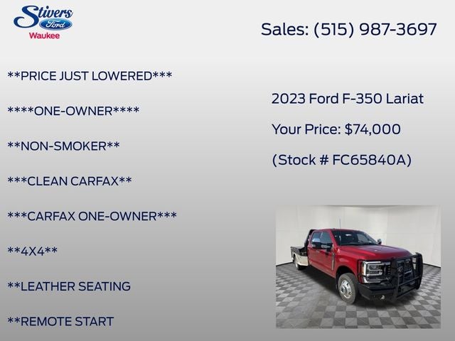 2023 Ford F-350SD Lariat DRW