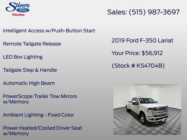 2019 Ford F-350SD Lariat DRW
