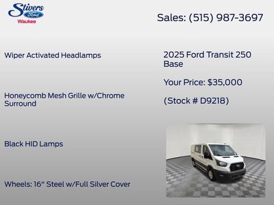 2025 Ford Transit-250 Base