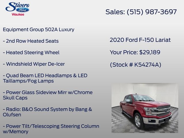 2020 Ford F-150 Lariat