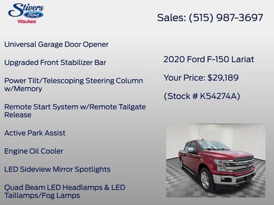 2020 Ford F-150 Lariat