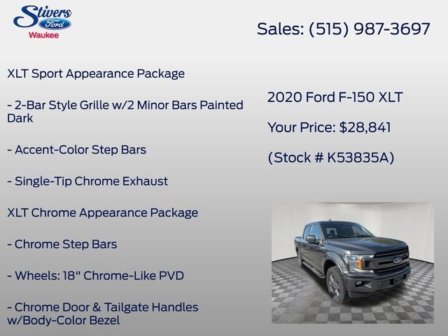2020 Ford F-150 XLT