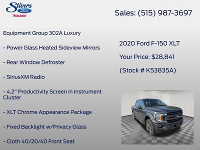 2020 Ford F-150 XLT