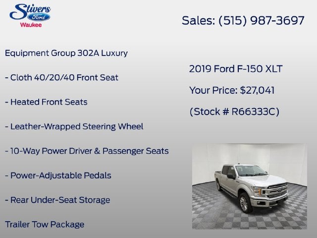 2019 Ford F-150 XLT