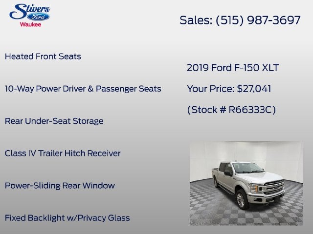 2019 Ford F-150 XLT