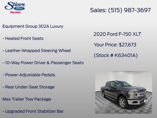 2020 Ford F-150 XLT
