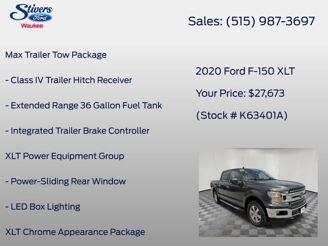 2020 Ford F-150 XLT