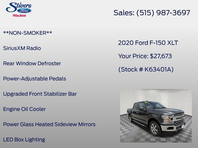 2020 Ford F-150 XLT