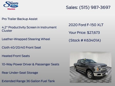 2020 Ford F-150 XLT