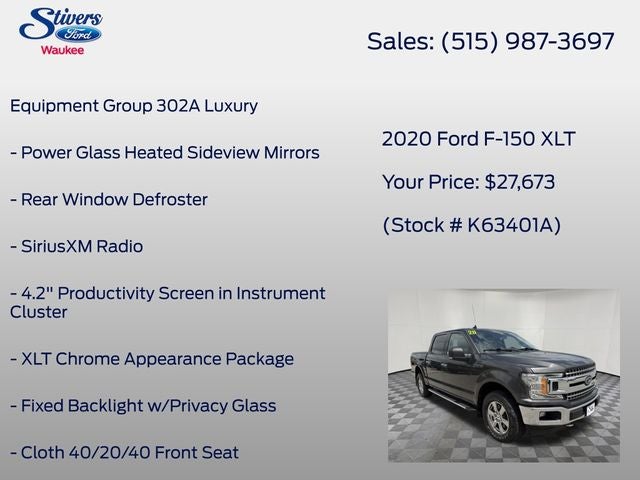 2020 Ford F-150 XLT