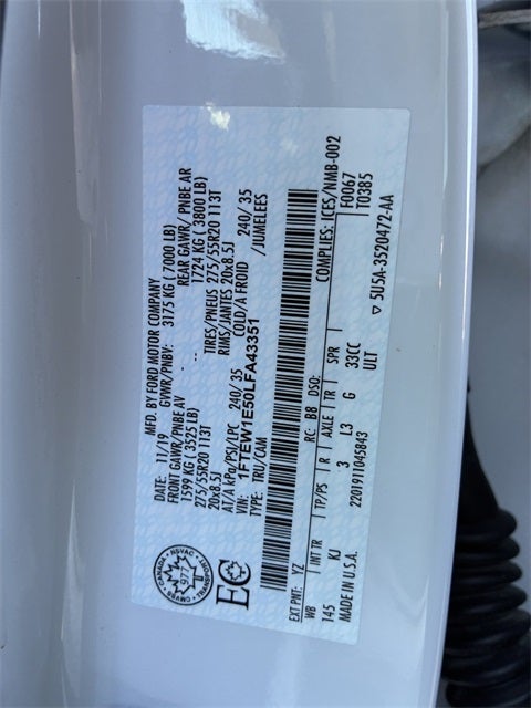 2020 Ford F-150 King Ranch