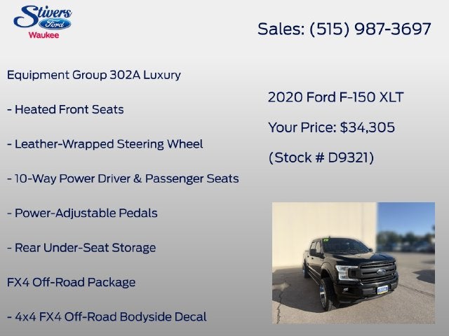2020 Ford F-150 XLT