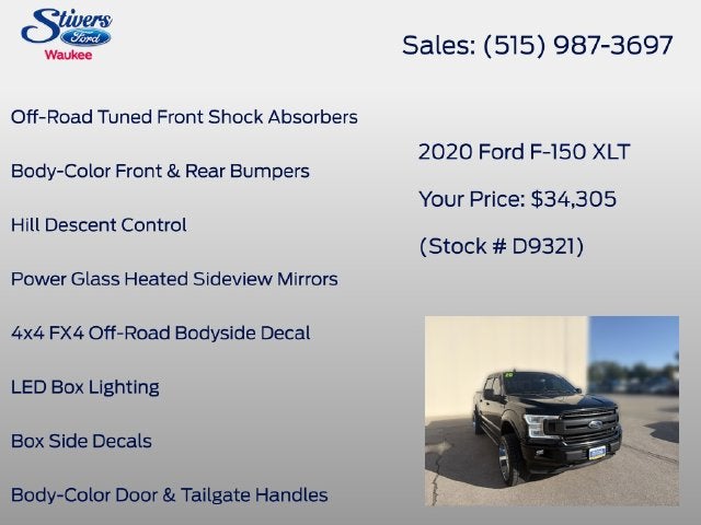 2020 Ford F-150 XLT