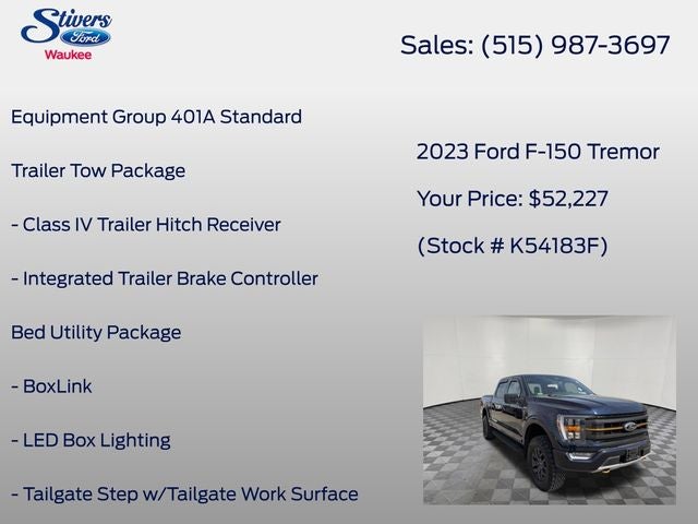 2023 Ford F-150 Tremor