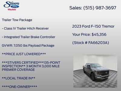 2023 Ford F-150 Tremor