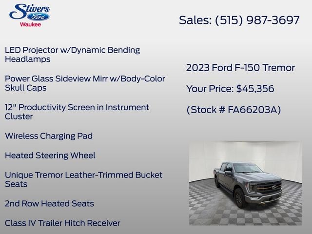2023 Ford F-150 Tremor
