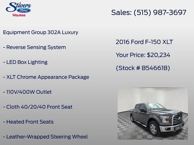 2016 Ford F-150 XLT