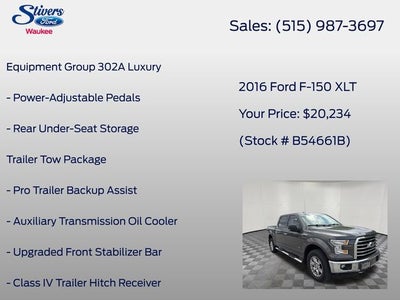 2016 Ford F-150 XLT
