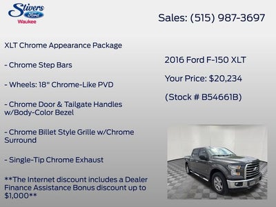 2016 Ford F-150 XLT